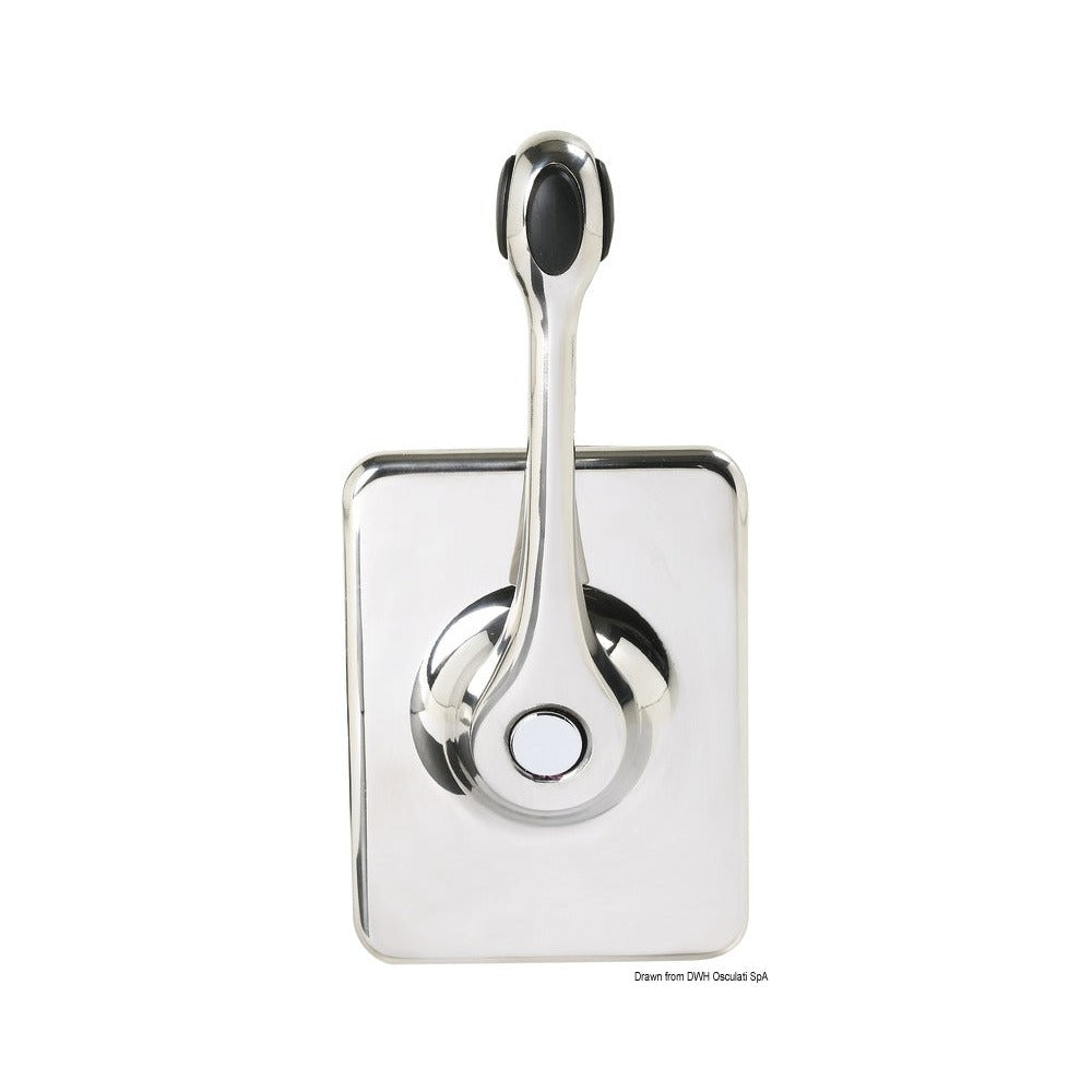 Low-profile bulkhead single-lever control