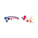 Nylon stopper balls, various colours