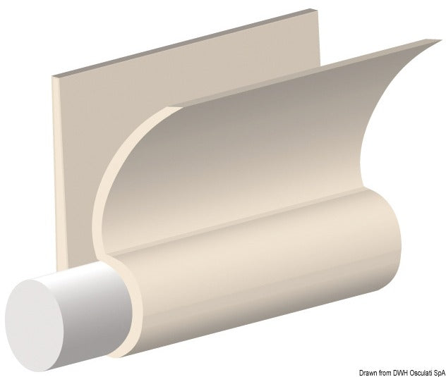 Wireway designed for mounting boat awnings, canopies and cushions using an insert