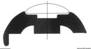 Base for stainless steel rubbing strakes