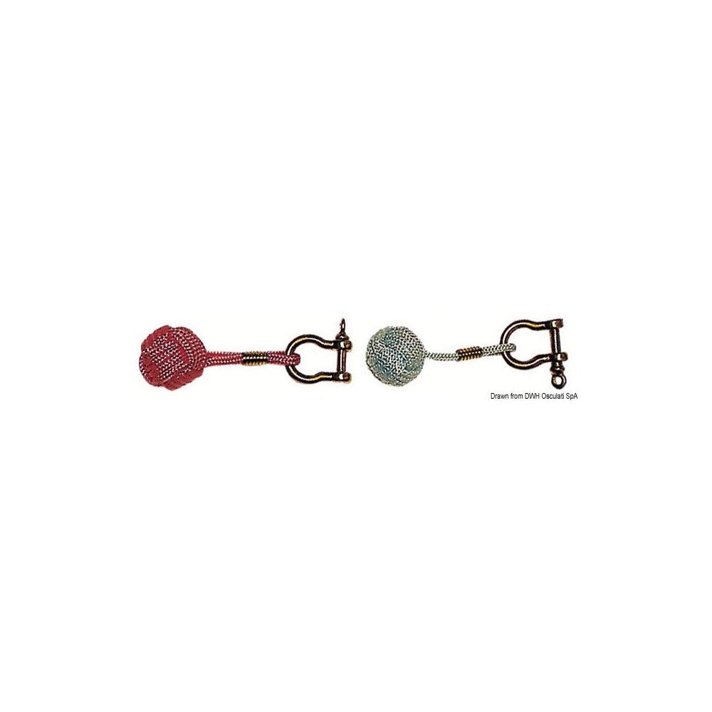 Monkey's fist key ring