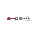 Monkey's fist key ring