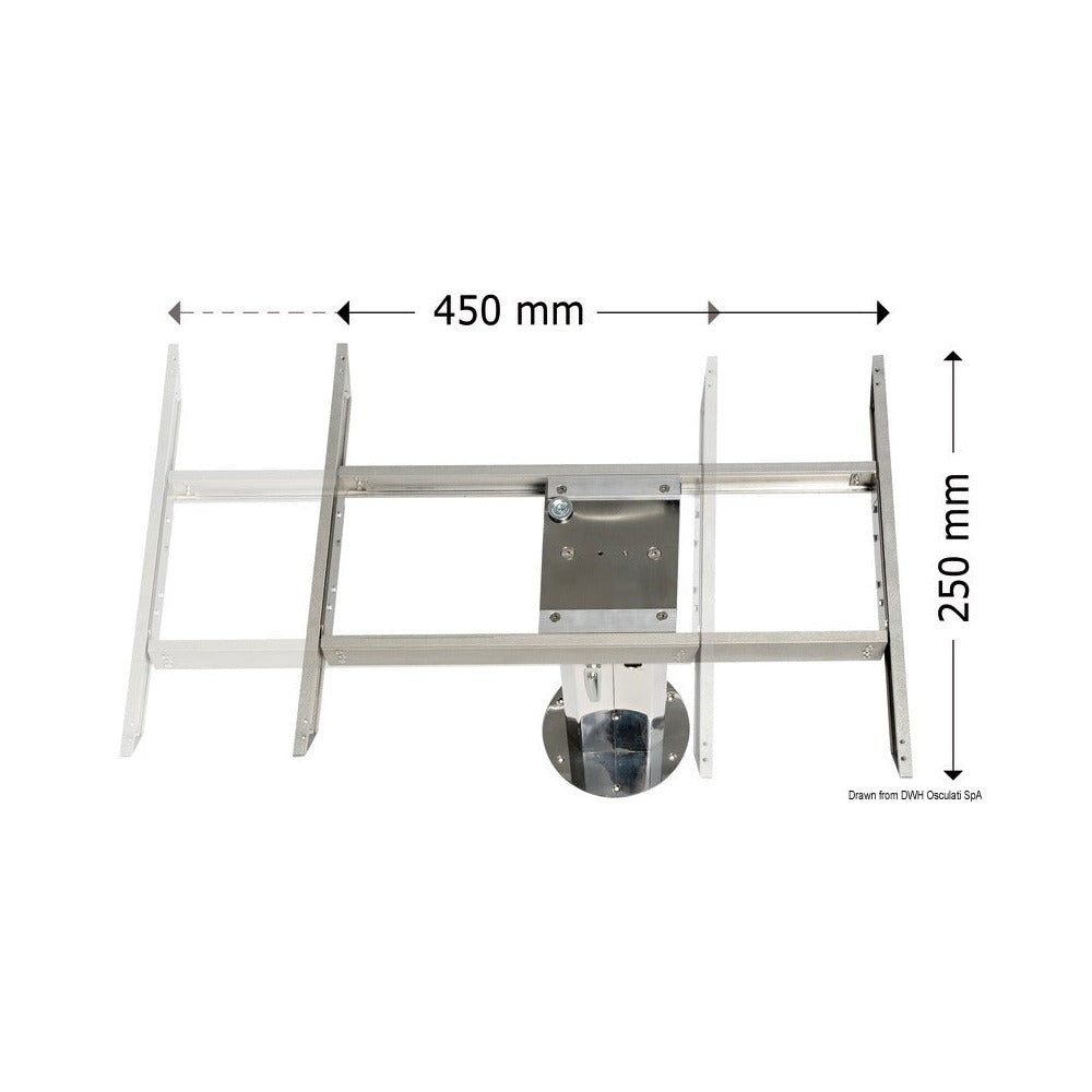 Bi-directional shifter for table pedestals - Bi-di
