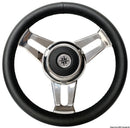 Steering wheels with stainless steel spokes