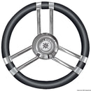 Steering wheels with stainless steel spokes