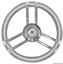Steering wheels with stainless steel spokes