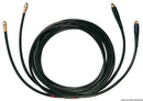Kit including 2 reinforced hoses connected at one end