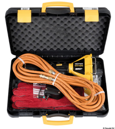 Rafale Black Edition + propane gas shrinkforming gun