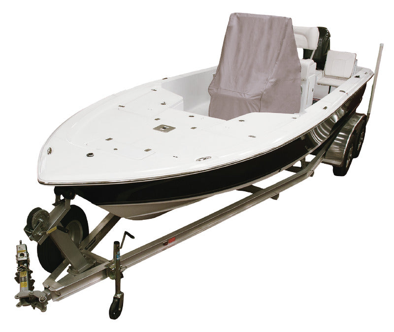 Console covers for open hulls