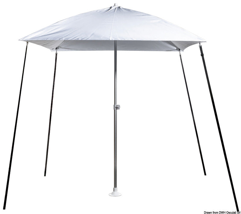 Parasol folding sun umbrella, for boats