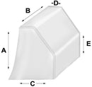 TESSILMARE ohjauspaneelisuoja avoimille veneille