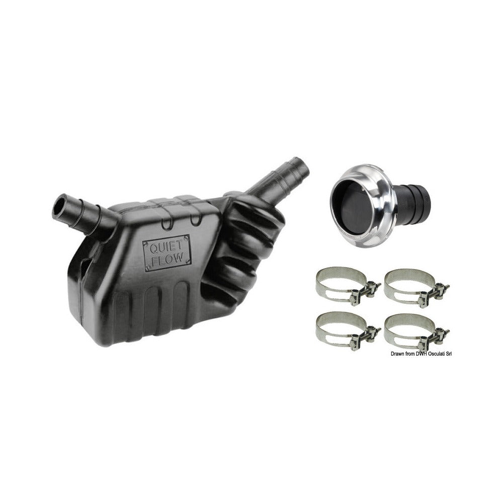 Exhaust circuit kit for generators