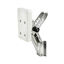 Drop-down outboard motor bracket