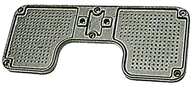 Transom protective plate