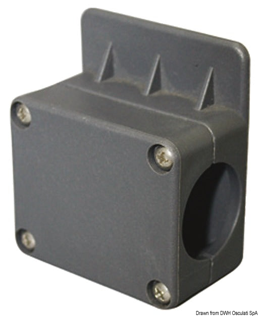 Foldable rollbar in aluminium with rod holders