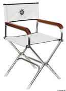 Anodized aluminium Director's folding chair