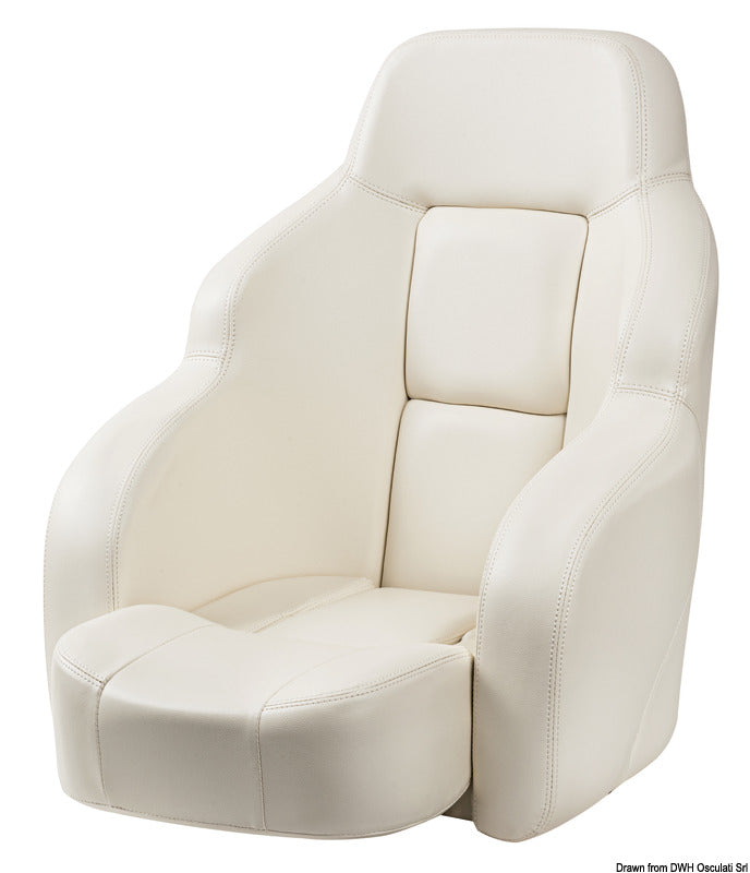 Vadderad ergonomisk sits med uppfällbar 3090