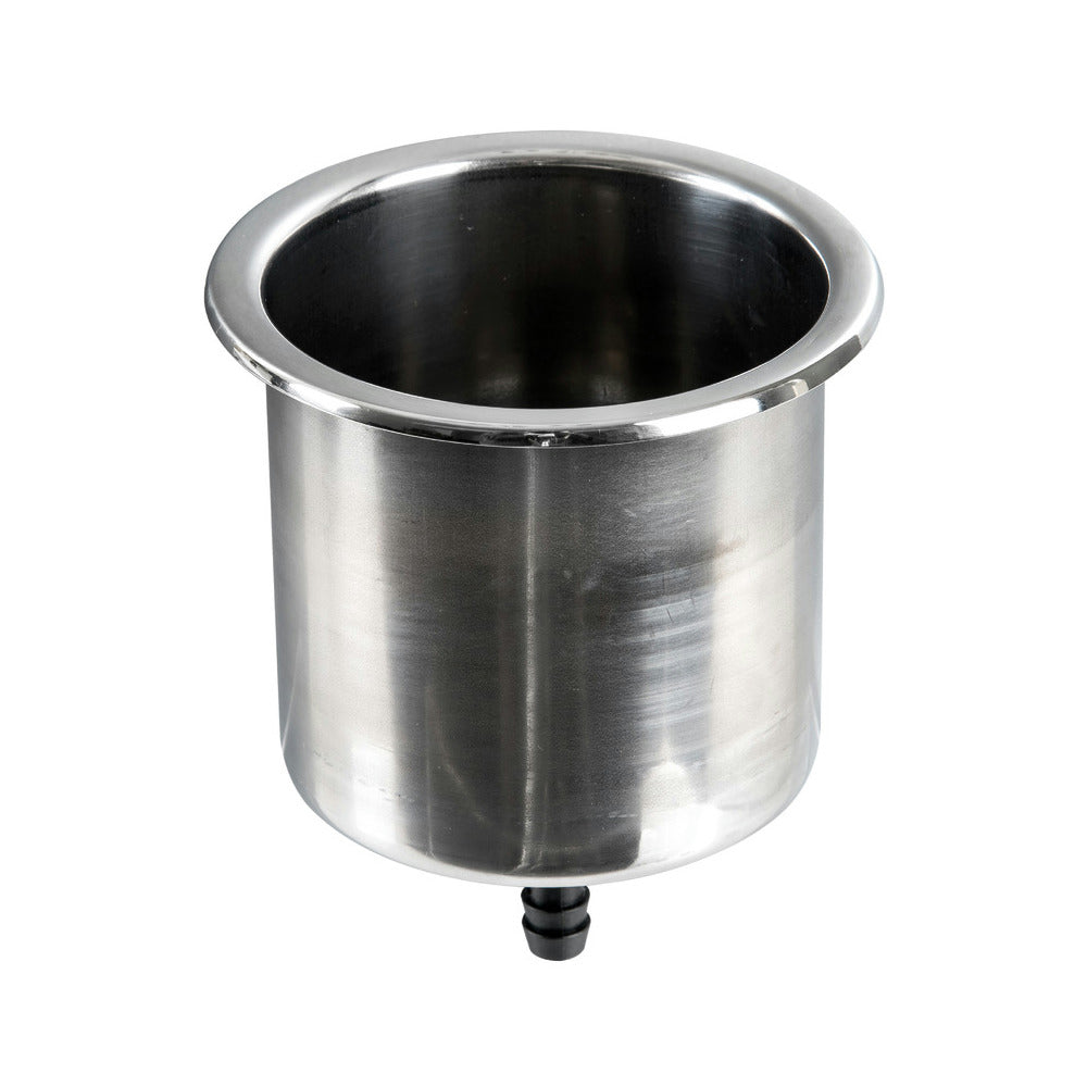 Inox Delux Slim glass-/bokseholder i rustfritt stål