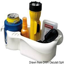 Vitt plastfack för föremål