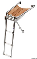Dolphin striker with 2- and 3-step telescopic ladder