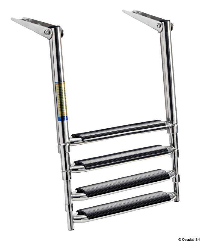Telescopic slide-out ladder