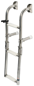 Foldable ladder AISI316 extra narrow 3 steps