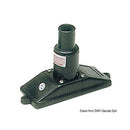 Black plastic suction strainer WHALE