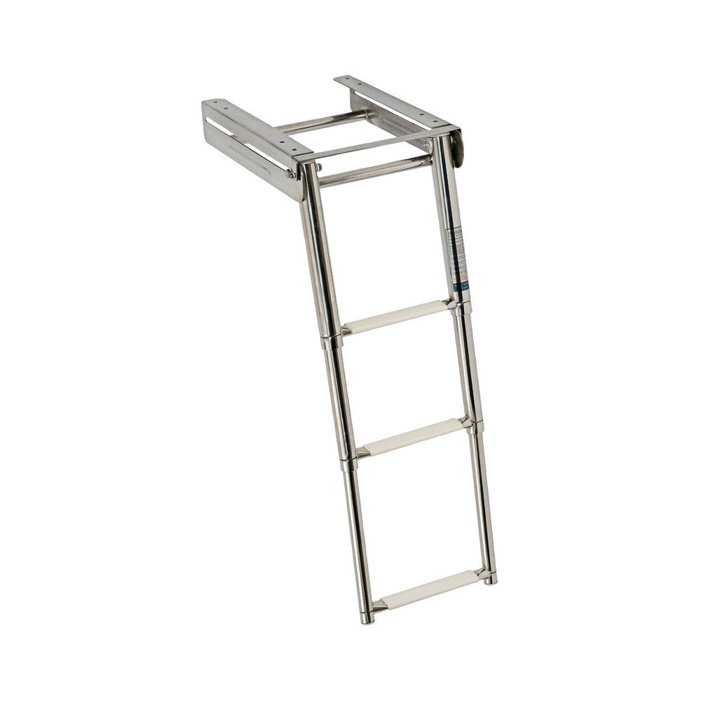 Hidden telescopic ladder