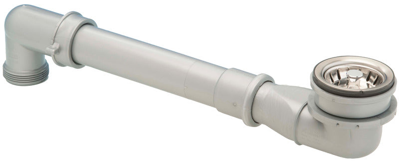 60-mm Ø strainer drain