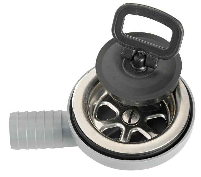 Fitted with 90° side drain outlet