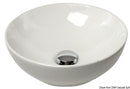 Hemispheric ceramic sink, for surface mounting