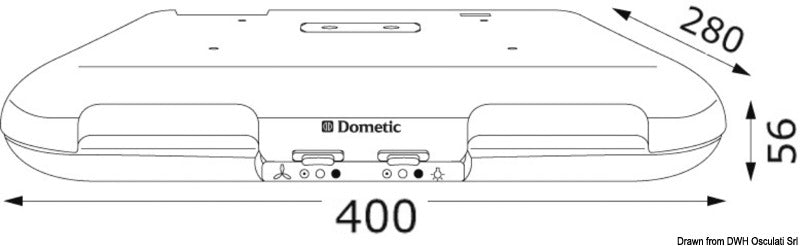 DOMETIC ilmastointi-liesituulettimen