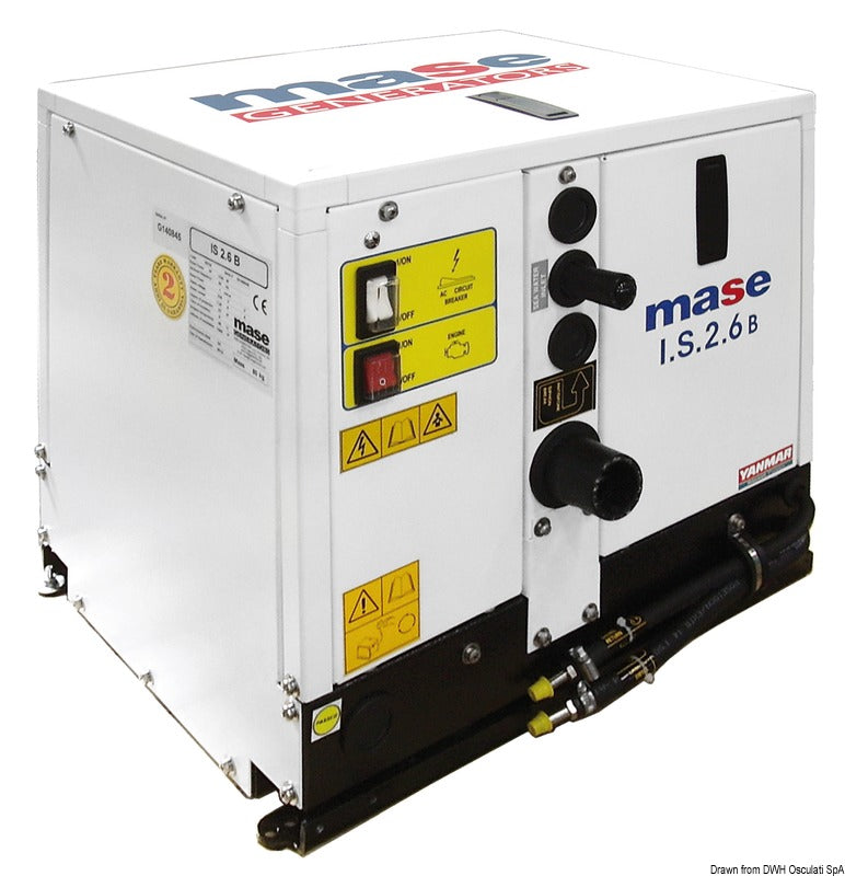 MASE generaattori, IS.7 -sarja - 3000 rpm