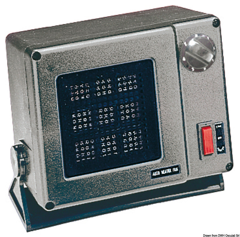 Electronic forced-air heater