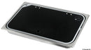 Cooktops with steel glass lid
