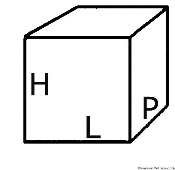ISOTHERM kyl/frys i rostfritt stål med lådor