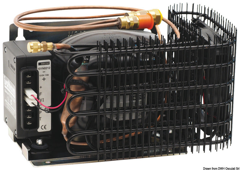 ISOTHERM ITC+ jäähdytysyksikkö höyrystinlaatikolla