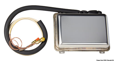 Förångare med snabbkoppling och termostat för anslutning till 50.932.00/02