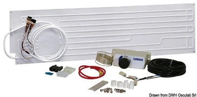 Förångare med snabbkoppling och termostat för anslutning till 50.932.00/02