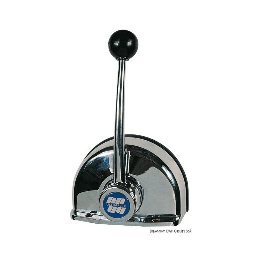 Diecast and chromed alloy single lever controls