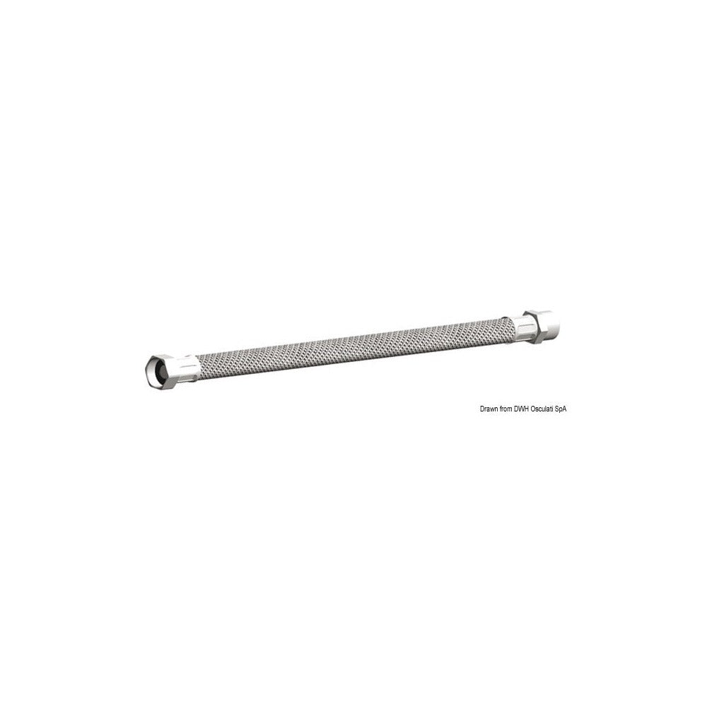 Stainless steel braided pipe suitable for water he
