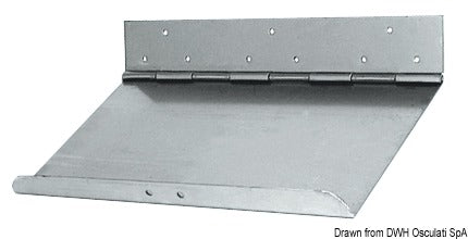 Standard series trim tabs, depth of 230 mm