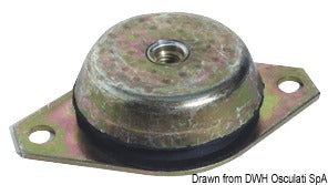 Joustavat tärinänvaimennustuet sisämoottoreille ja generaattoreille, mukaan lukien vastatyynyt.