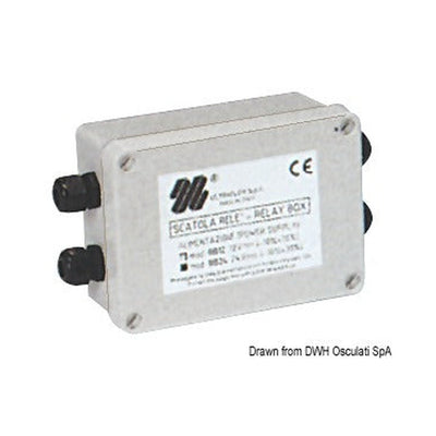 Uflex relay boxes for electric hatch stays