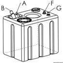 Ristisilloitettu polyeteenipolttoainesäiliö