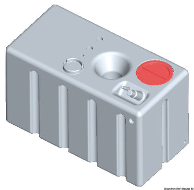 Jäykkä modulaarinen säiliö juomavedelle