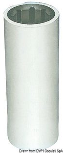 Shaft line bushings with resin outer frame. Millimeters marked on the indise/ outside.