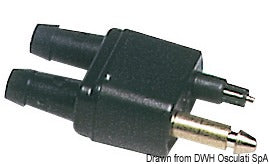 Johnson/Evinrude polttoaineliitin