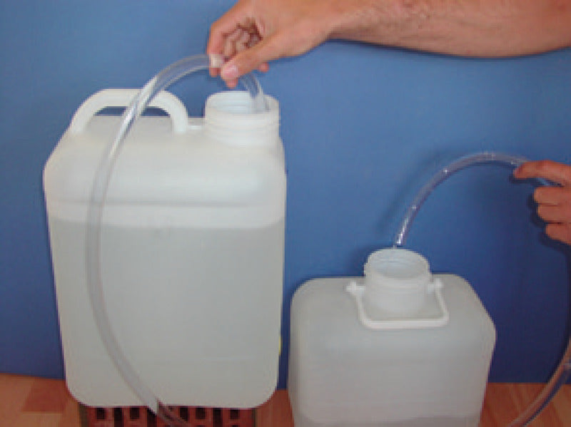 Manual siphon pump