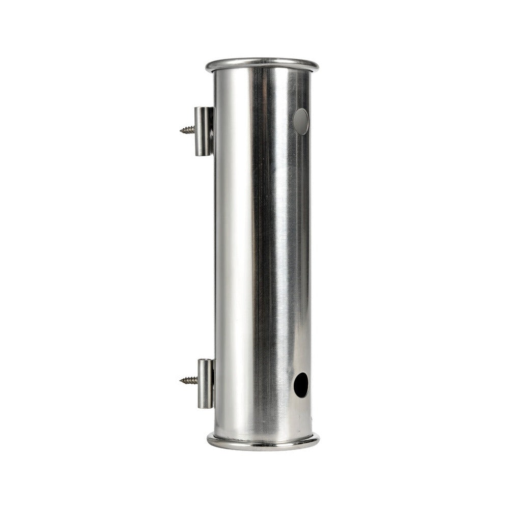 Fishing rod holder for bulkhead mounting, hidden s